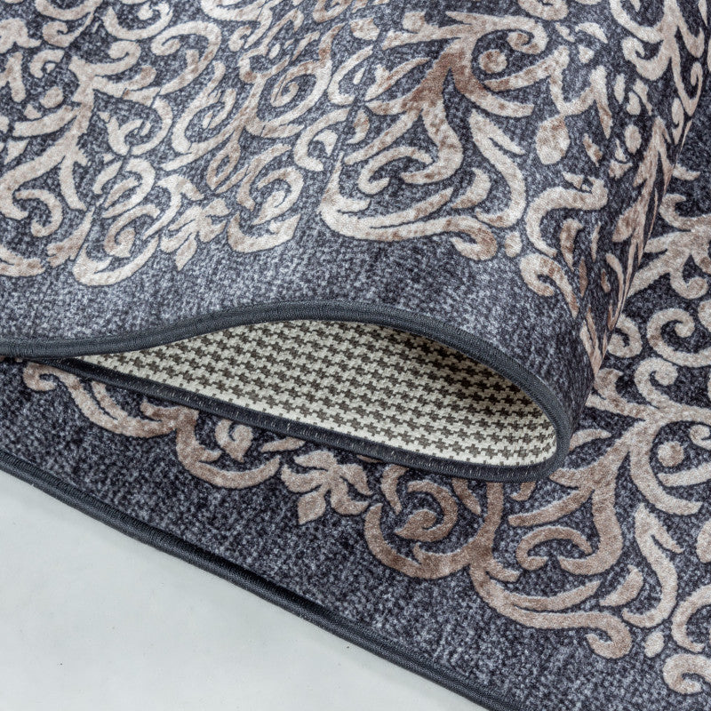 Fiesta Vloerkleed – Zwart – Wasbaar