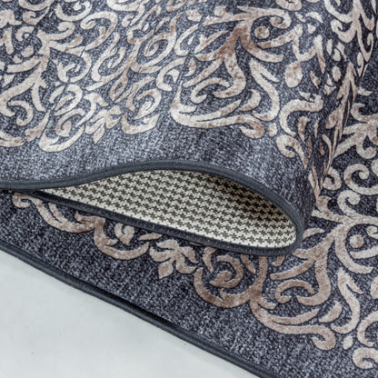Fiesta Vloerkleed – Zwart – Wasbaar