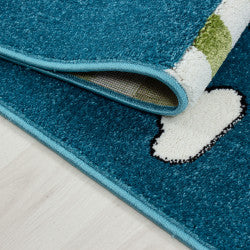 Kids Vloerkleed – Kindervloerkleed – Piraat Multi – Anti-Allergisch