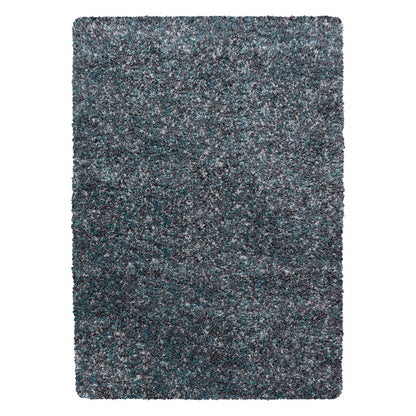 Enjoy Shaggy – Hoogpolig Vloerkleed – 3D-effect – Gemêleerd Blauw/Grijs/Crème