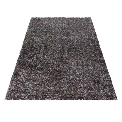 Enjoy Shaggy – Hoogpolig Vloerkleed – 3D-effect – Gemêleerd Taupe/Grijs/Beige