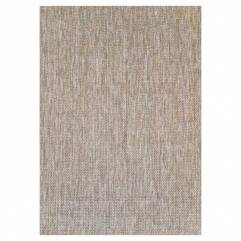 Zagora Vloerkleed – Beige – Laagpolig & Effen – Voor Binnen & Buiten