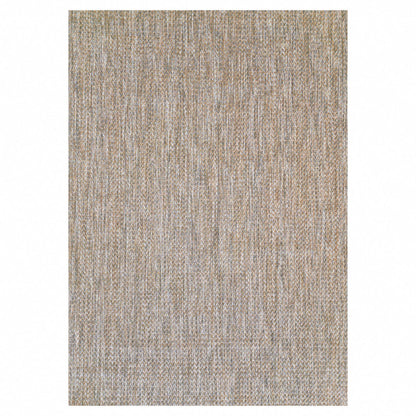 Zagora Vloerkleed – Beige – Laagpolig & Effen – Voor Binnen & Buiten