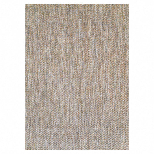 Zagora Vloerkleed – Beige – Laagpolig & Effen – Voor Binnen & Buiten