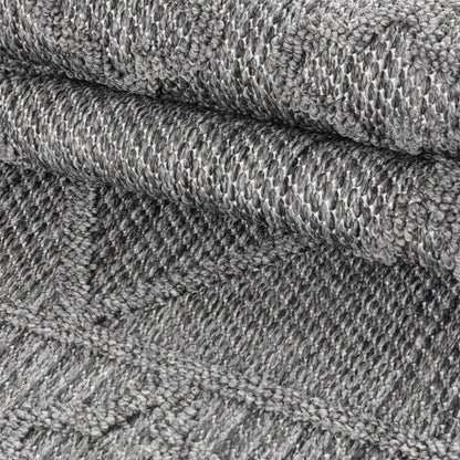 Patara – Kaderdesign Grijs – Laagpolig & Weerbestendig – Voor Binnen & Buiten