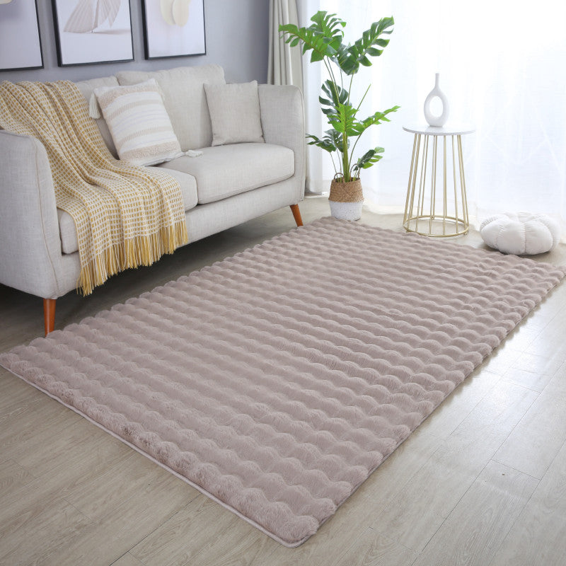 Fluffy Vloerkleed Ambiance – Beige – Extra Zacht met 3D Effect & Luxe Look