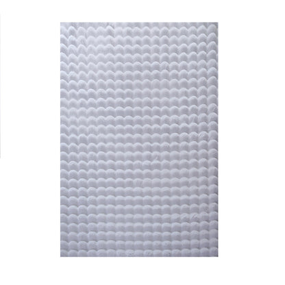 Fluffy Vloerkleed Ambiance – Zilver – Extra Zacht met 3D Effect & Luxe Look