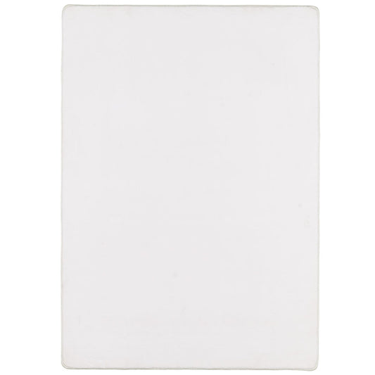 Luxy Vloerkleed – Wit – Zacht & Fluffy – Laagpolig Luxe Vloerkleed