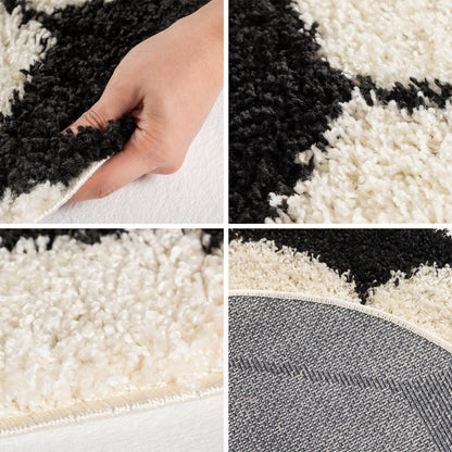 Fun Kinderkleed – Zwart – Hoogpolig – Anti-Allergisch