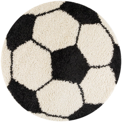 Fun Kinderkleed – Zwart – Hoogpolig – Anti-Allergisch