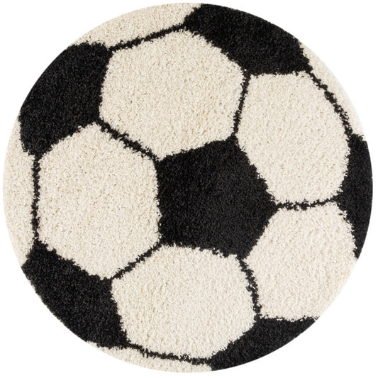 Fun Kinderkleed – Zwart – Hoogpolig – Anti-Allergisch