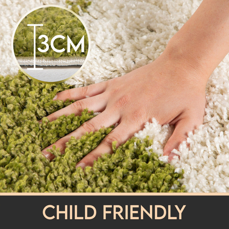 Fun Kinderkleed – Groen – Hoogpolig – Anti-Allergisch
