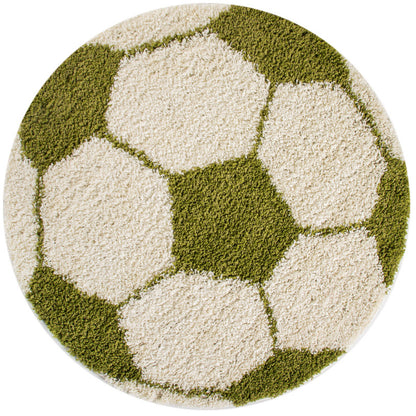 Fun Kinderkleed – Groen – Hoogpolig – Anti-Allergisch