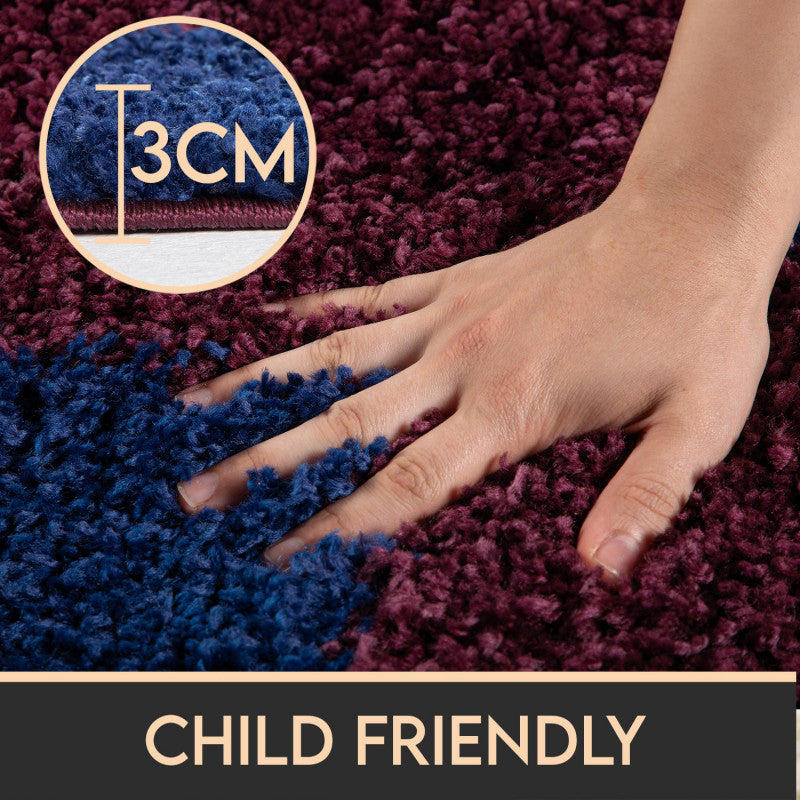 Fun Kinderkleed – Marineblauw – Hoogpolig – Anti-Allergisch
