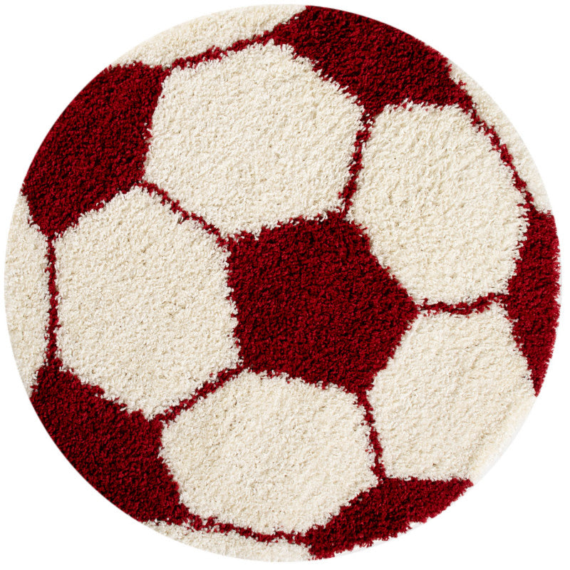 Fun Kinderkleed – Rood – Hoogpolig – Anti-Allergisch
