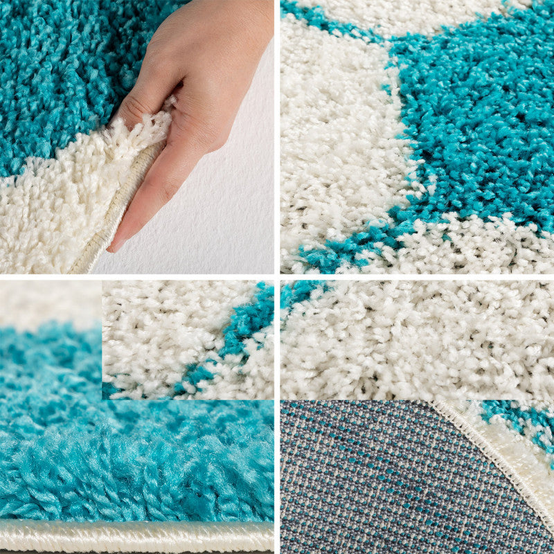 Fun Kinderkleed – Blauw – Hoogpolig – Anti-Allergisch