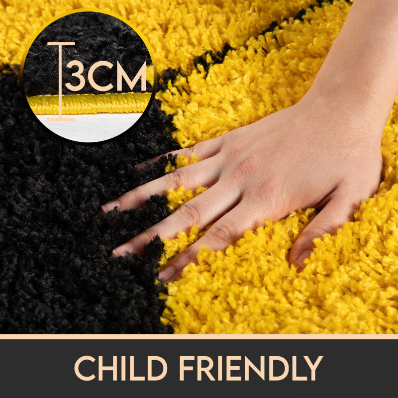 Fun Kinderkleed – Geel – Hoogpolig – Anti-Allergisch