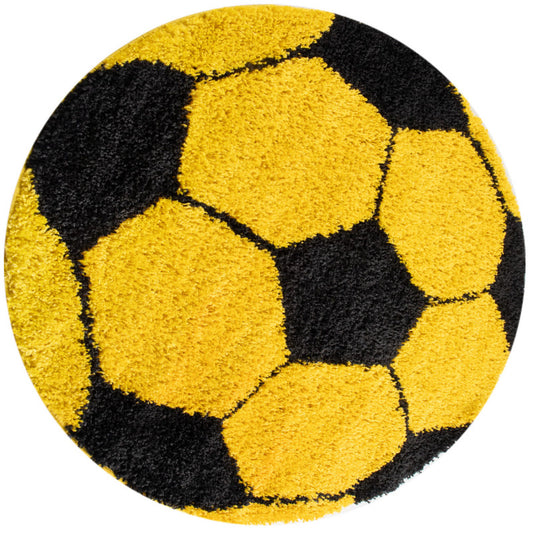 Fun Kinderkleed – Geel – Hoogpolig – Anti-Allergisch