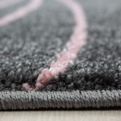 Kids Vloerkleed – Kindervloerkleed – Ster Roze – Anti-Allergisch