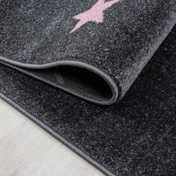 Kids Vloerkleed – Kindervloerkleed – Ster Roze – Anti-Allergisch