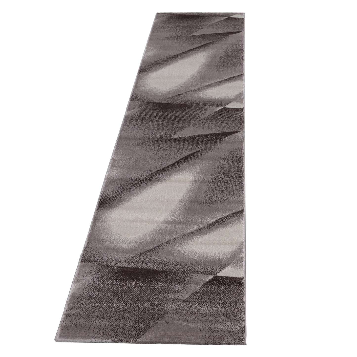 Miami Vloerkleed – Bruin – Laagpolig met Golvend Design