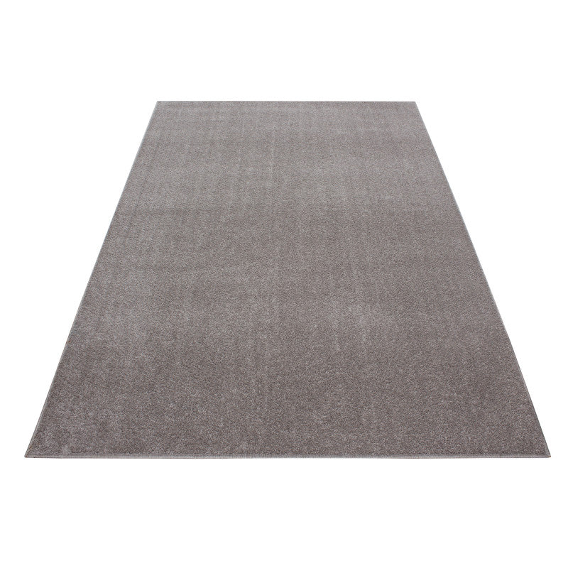 Ata Vloerkleed – Beige – Laagpolig met Vilt Onderkant