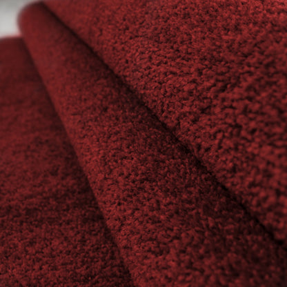 Ata Vloerkleed – Rood – Laagpolig met Vilt Onderkant
