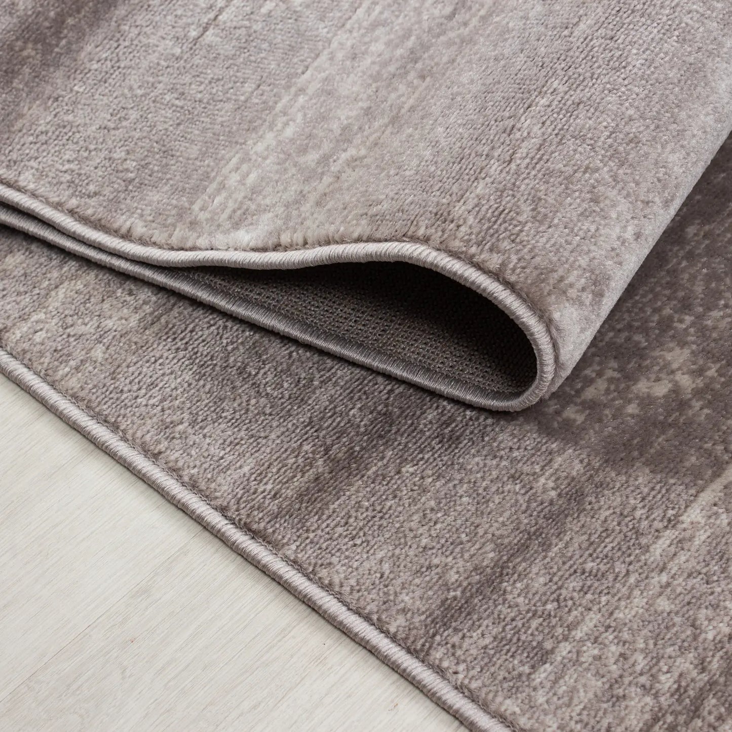 Plus Vloerkleed – Beige – Laagpolig & Gemêleerd Uni Design