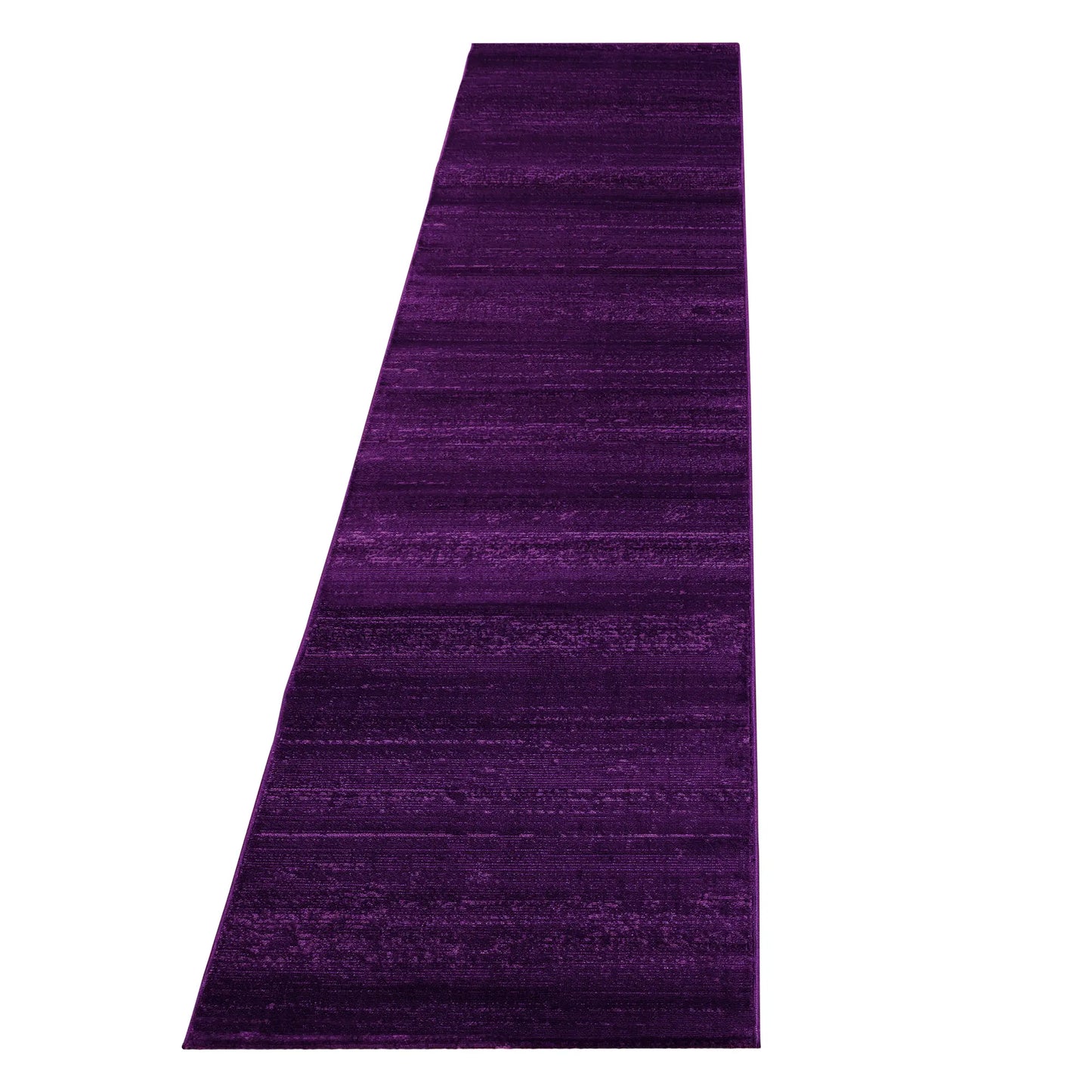 Plus Vloerkleed – Lila – Laagpolig & Gemêleerd Uni Design