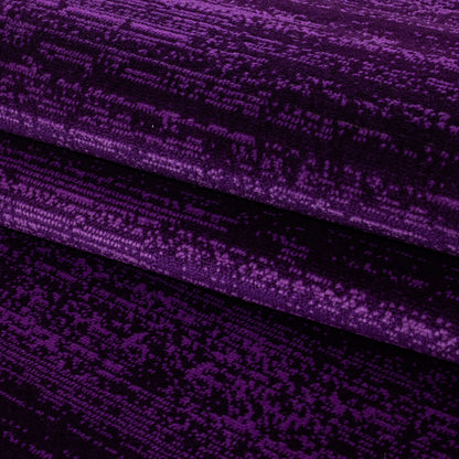 Plus Vloerkleed – Lila – Laagpolig & Gemêleerd Uni Design