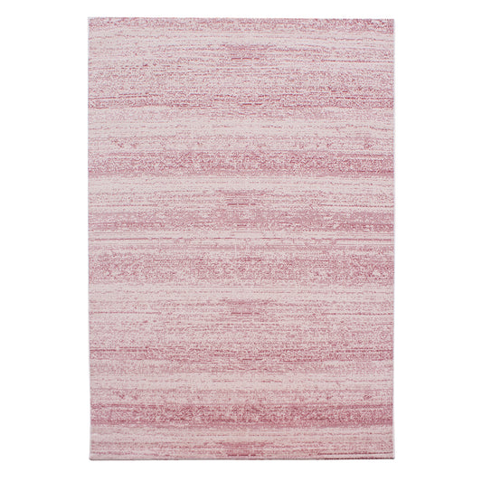 Plus Vloerkleed – Roze – Laagpolig & Gemêleerd Uni Design