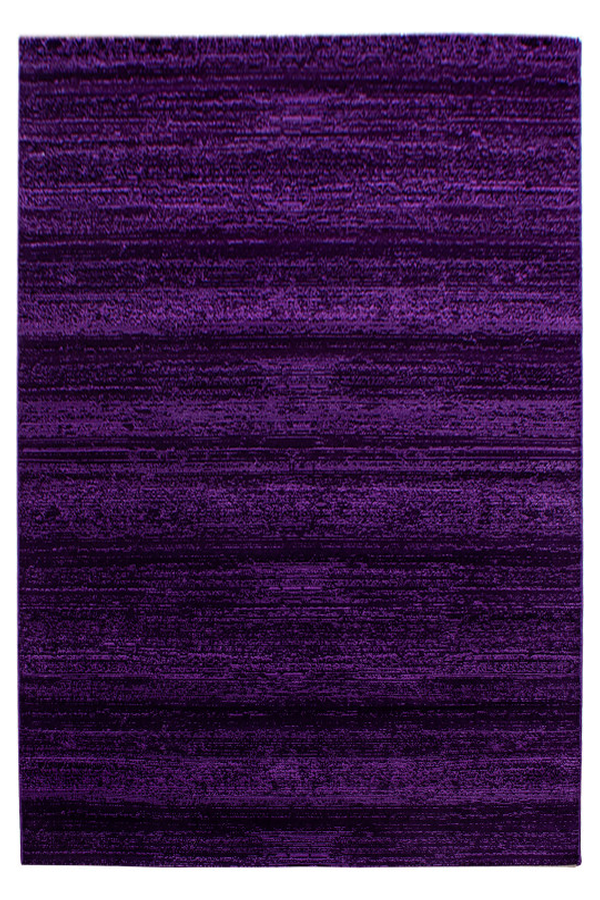 Plus Vloerkleed – Lila – Laagpolig & Gemêleerd Uni Design