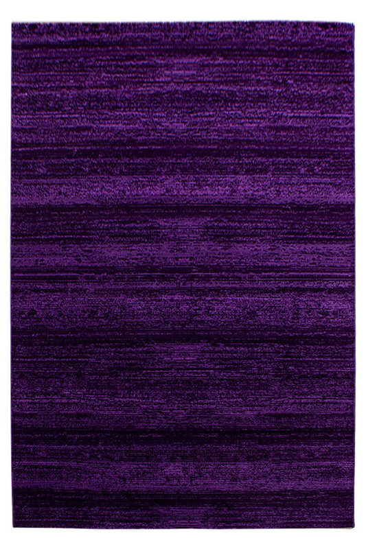 Plus Vloerkleed – Lila – Laagpolig & Gemêleerd Uni Design