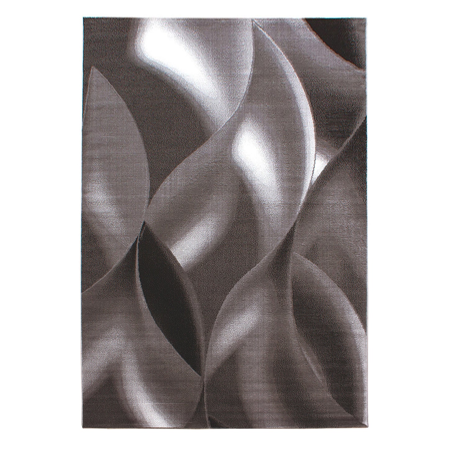 Plus Vloerkleed – Bruin – Golvend 3D Design – Laagpolig
