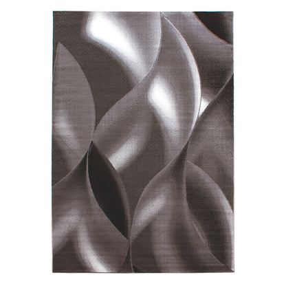 Plus Vloerkleed – Bruin – Golvend 3D Design – Laagpolig
