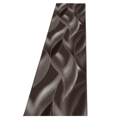 Plus Vloerkleed – Bruin – Golvend 3D Design – Laagpolig