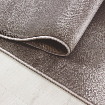 Plus Vloerkleed – Bruin – Golvend 3D Design – Laagpolig