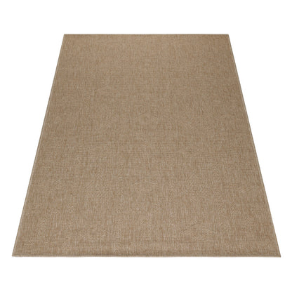 Vloerkleed Dhaka – Taupe/Grijs – Laagpolig met Levendig Design – Voor Binnen en Buiten