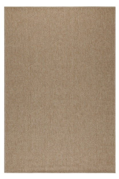 Vloerkleed Dhaka – Taupe/Grijs – Laagpolig met Levendig Design – Voor Binnen en Buiten