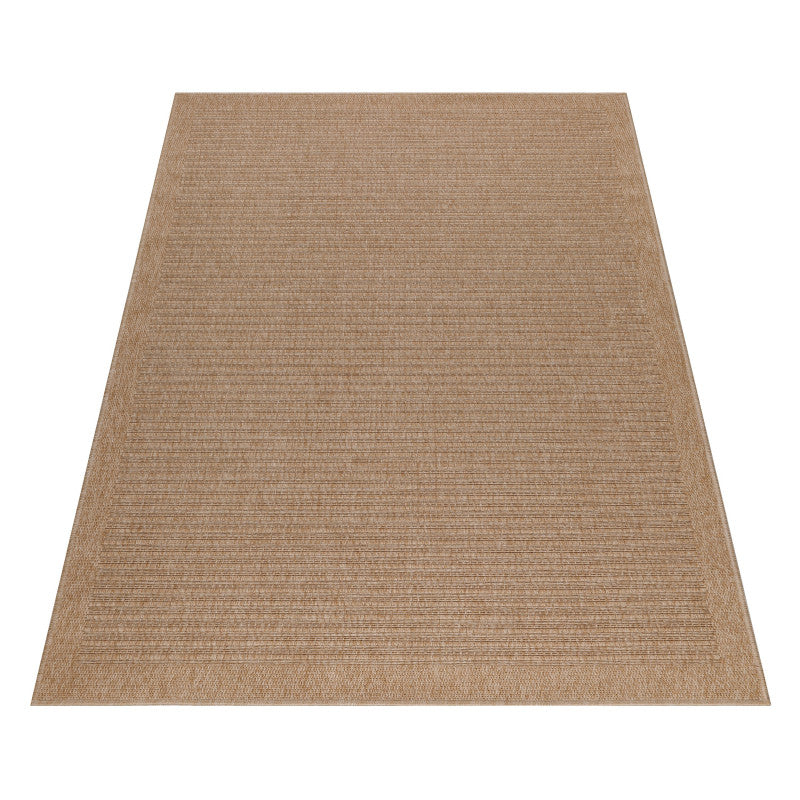 Vloerkleed Dhaka – Lichtbeige – Laagpolig met Levendig Design – Voor Binnen en Buiten