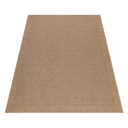 Vloerkleed Dhaka – Lichtbeige – Laagpolig met Levendig Design – Voor Binnen en Buiten