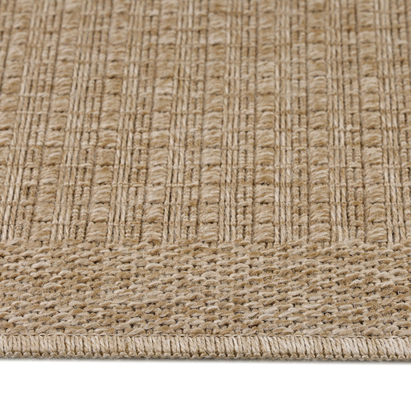 Vloerkleed Dhaka – Lichtbeige – Laagpolig met Levendig Design – Voor Binnen en Buiten