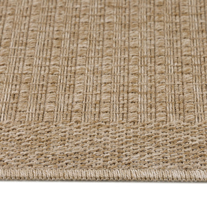 Vloerkleed Dhaka – Lichtbeige – Laagpolig met Levendig Design – Voor Binnen en Buiten