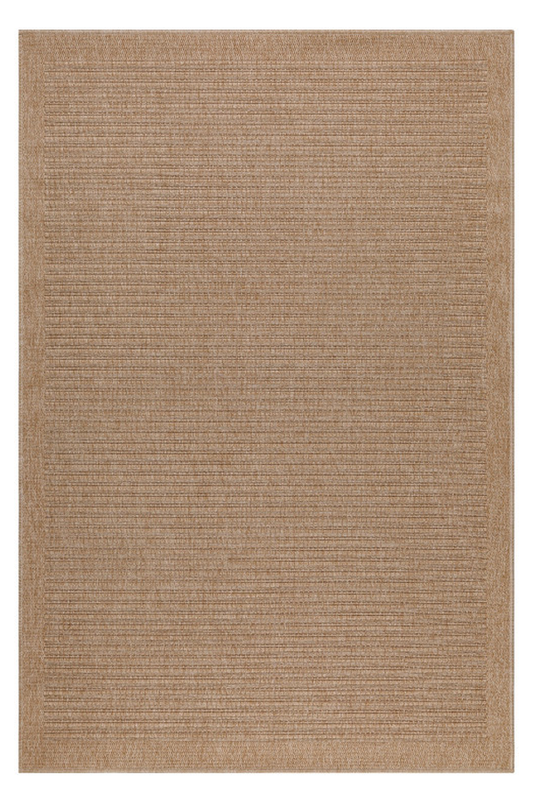 Vloerkleed Dhaka – Lichtbeige – Laagpolig met Levendig Design – Voor Binnen en Buiten