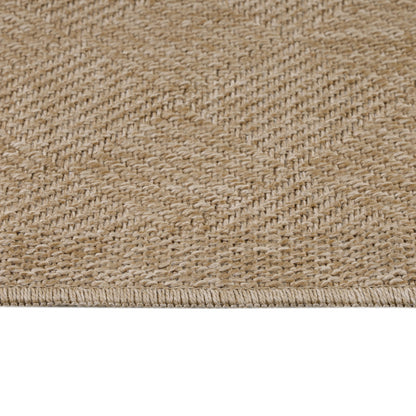 Vloerkleed Dhaka – Beige – Laagpolig met Levendig Design – Voor Binnen en Buiten