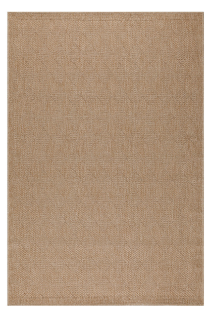 Vloerkleed Dhaka – Beige – Laagpolig met Levendig Design – Voor Binnen en Buiten