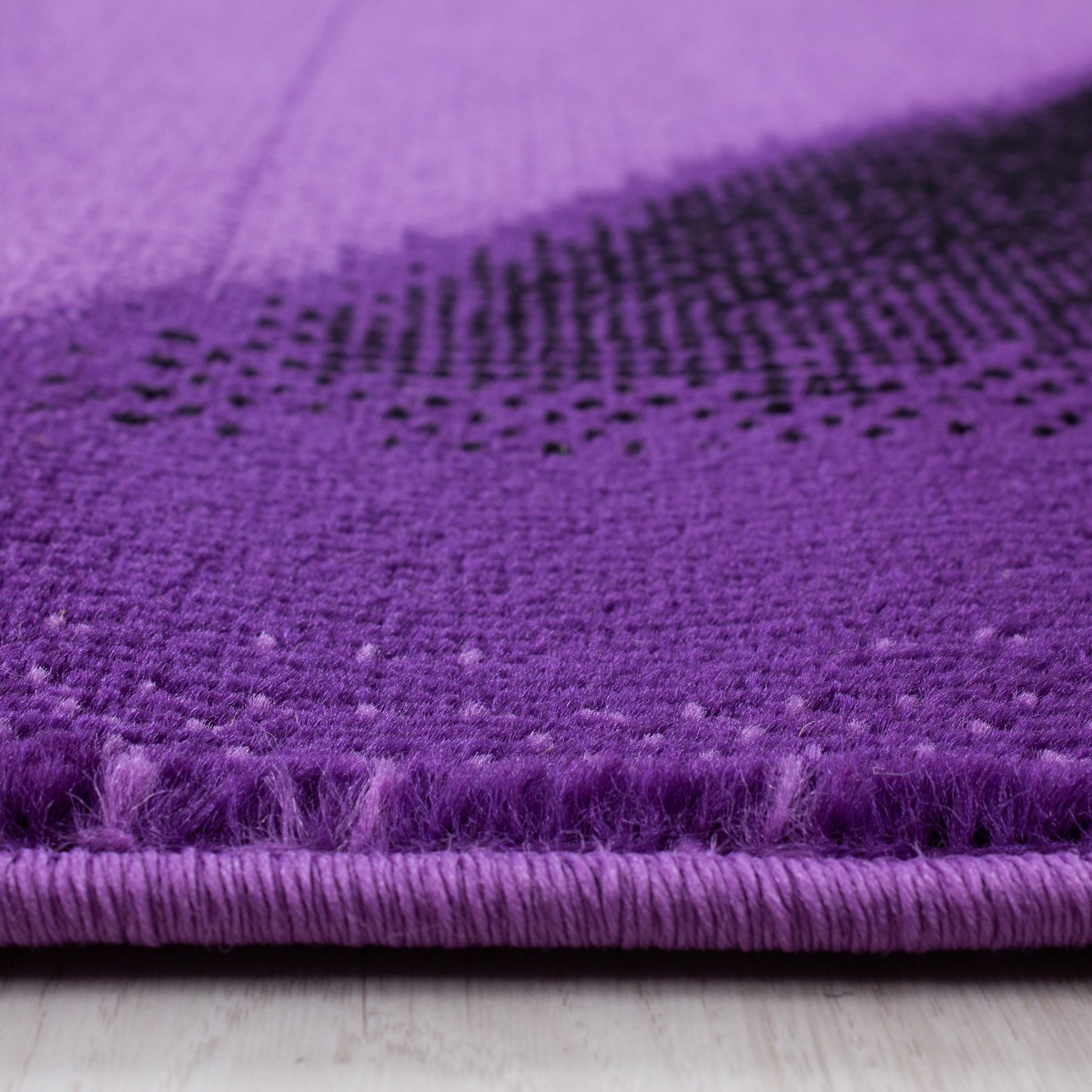 Parma Vloerkleed – Lila Curve – Laagpolig & Modern Design