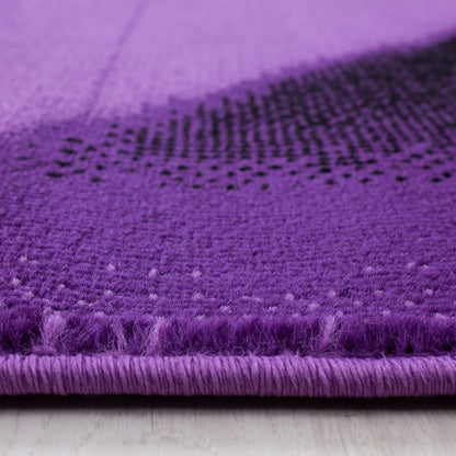 Parma Vloerkleed – Lila Curve – Laagpolig & Modern Design