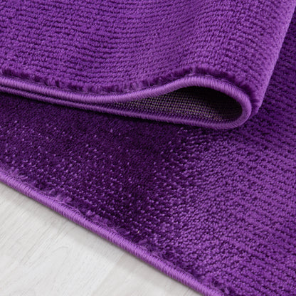 Parma Vloerkleed – Lila Curve – Laagpolig & Modern Design