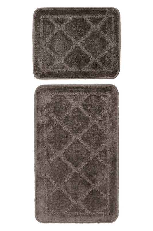 Bari badset 50×120 cm – Taupe met modern dessign